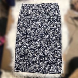 Forever 21 Aloha Print High Waisted Pencil Skirt